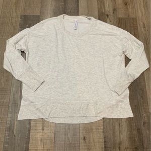 Athleta Cream Pullover Sweater Sweatshirt Size 1X Womens